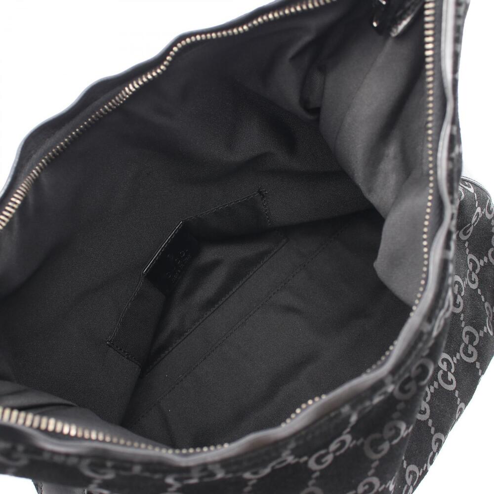 Gucci GG shoulder bag suede leather black - Picture 3 of 5